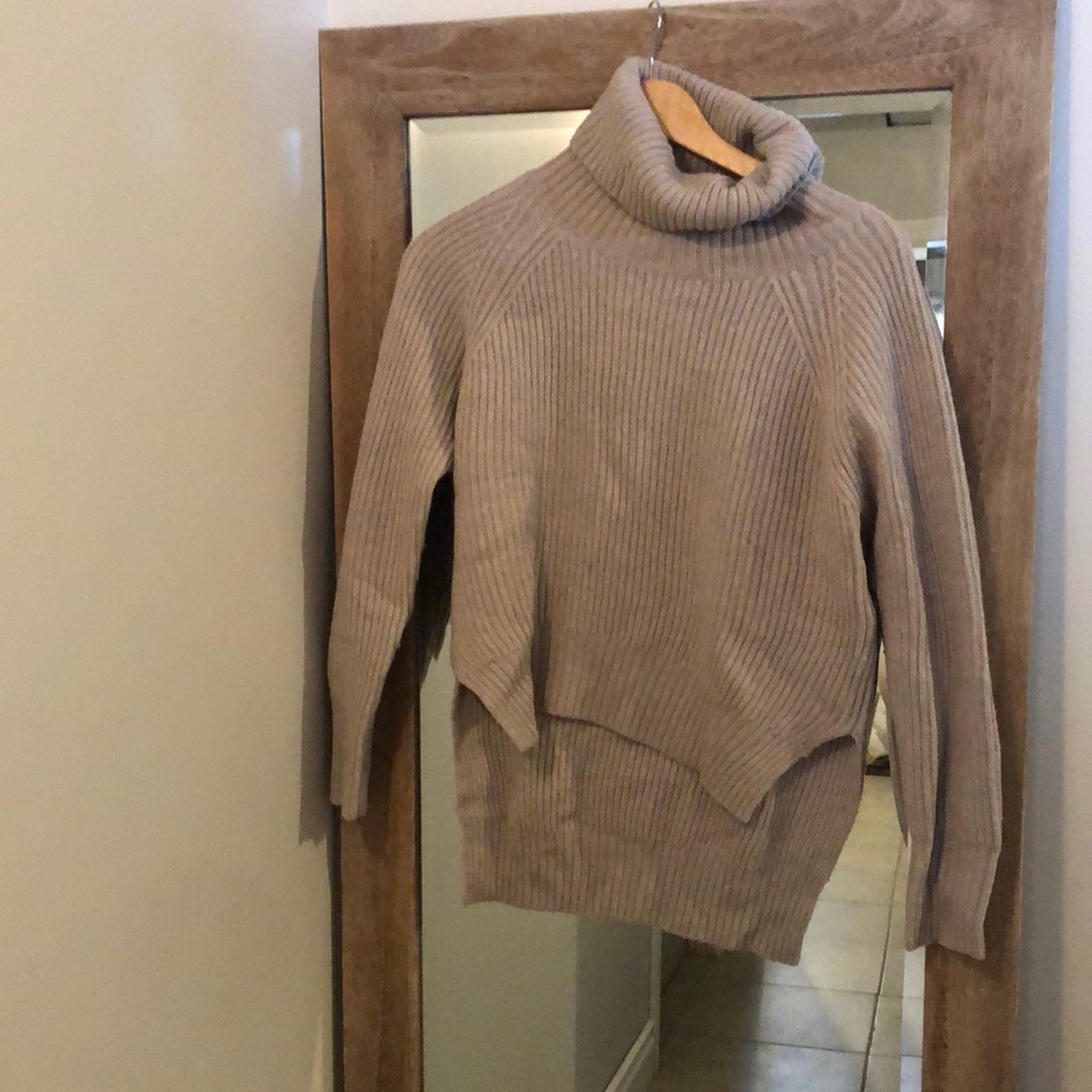 Aritzia (Wilfred Free) Wool Turtle Neck Sweater